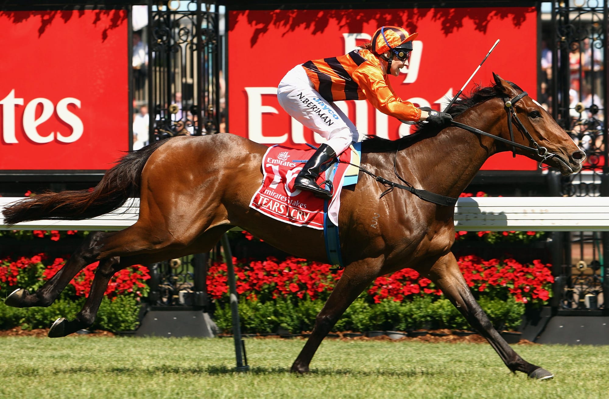 Nikita Beriman winning on Tears I Cry.