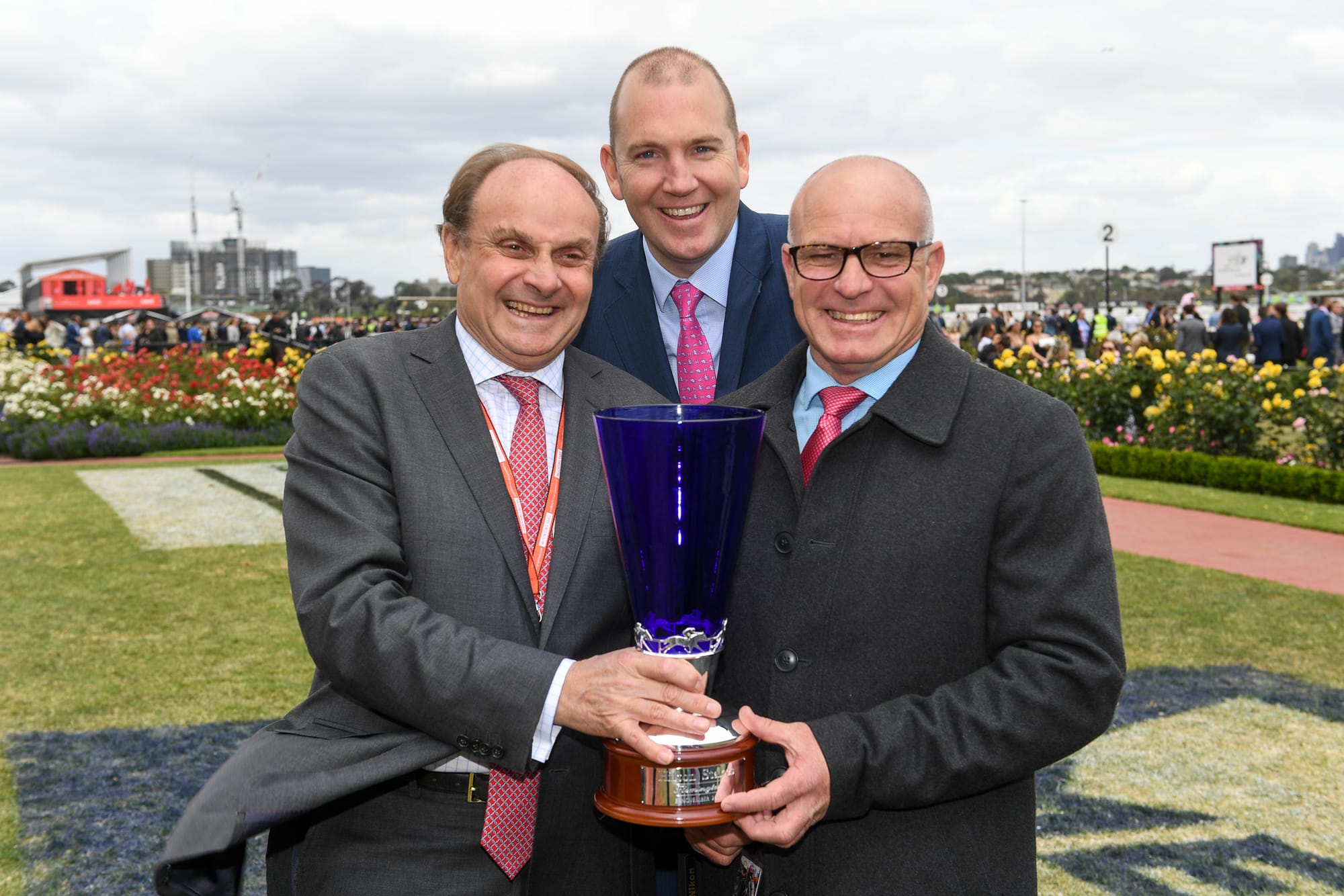 Henry Plumptre (left).