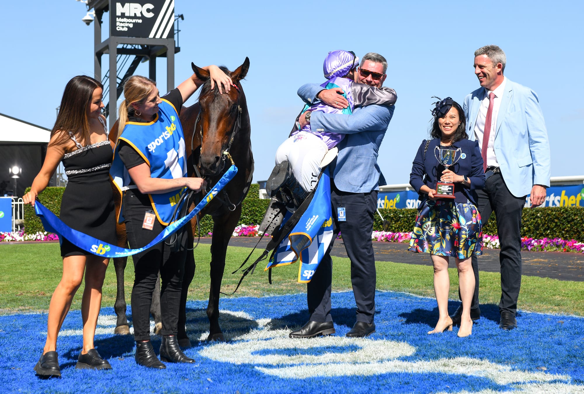 Blue Diamond victory scenes.