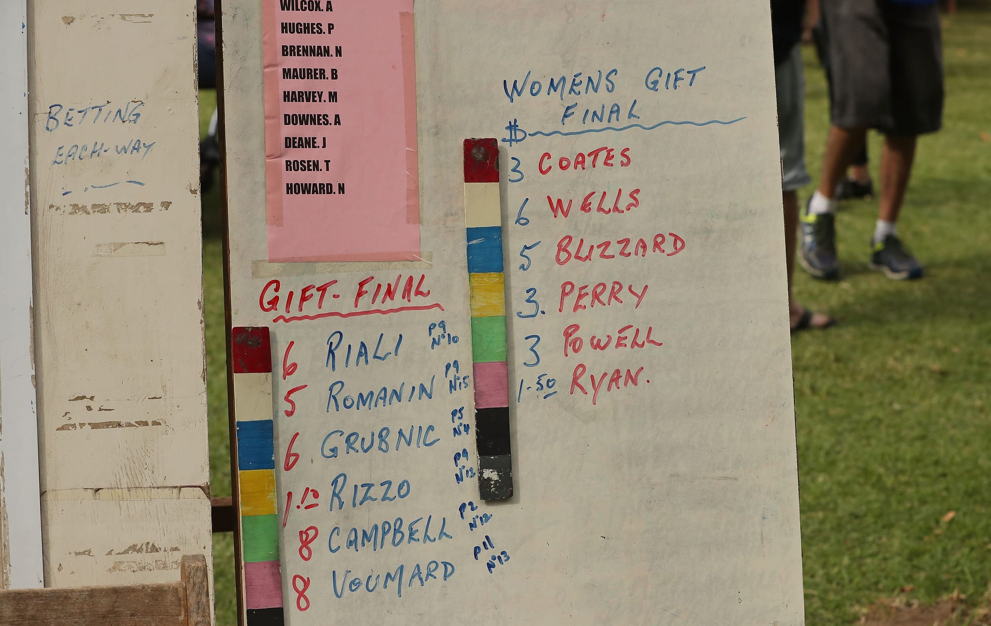 Stawell Gift betting.