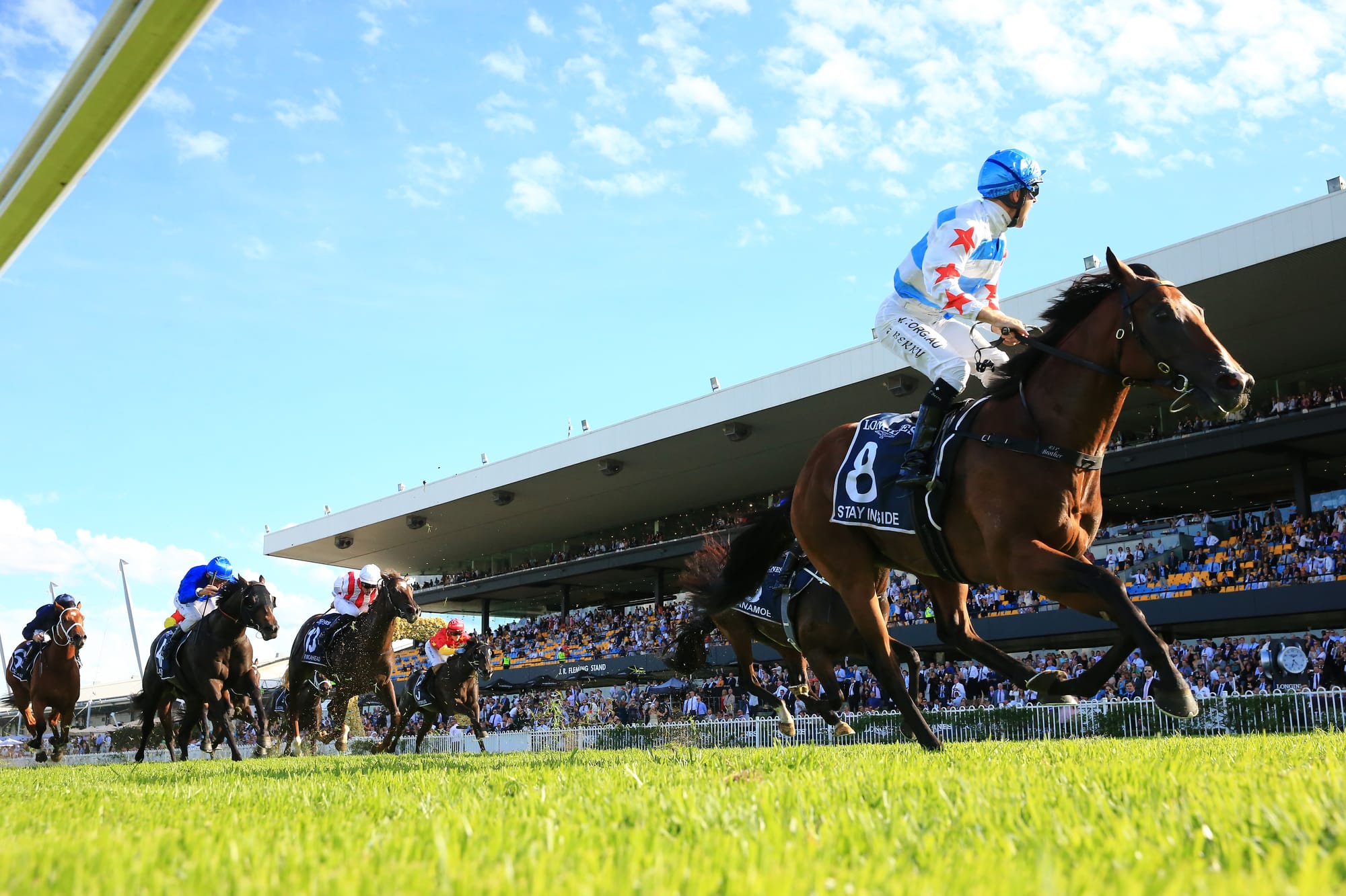 Stay Inside wins the 2021 Golden Slipper.
