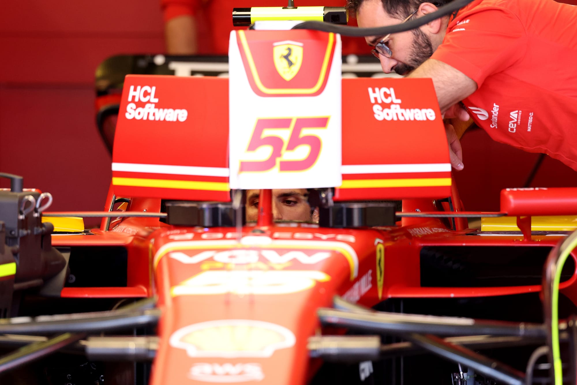 Ferrari's Formula 1 racing team.