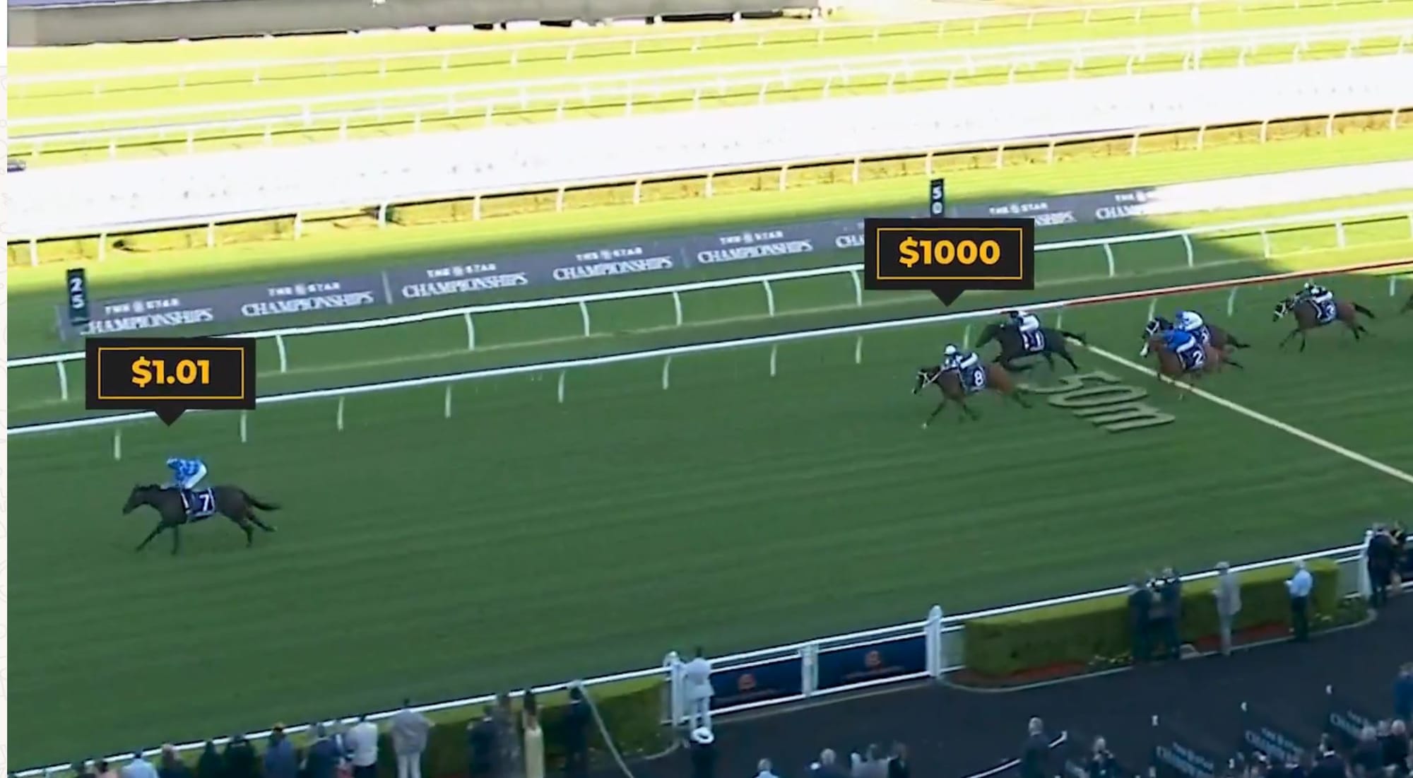 In-running betting could become more prominent in Australia (Photo: Twitter/X)