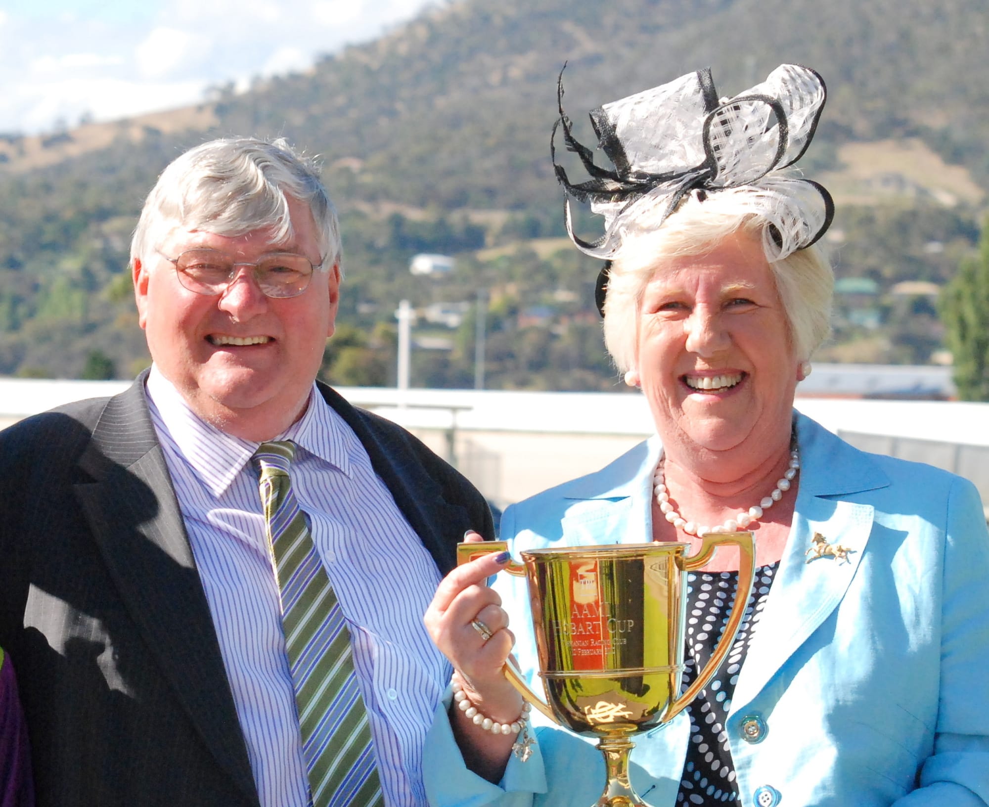 The late Paul Geard and his wife Elizabeth