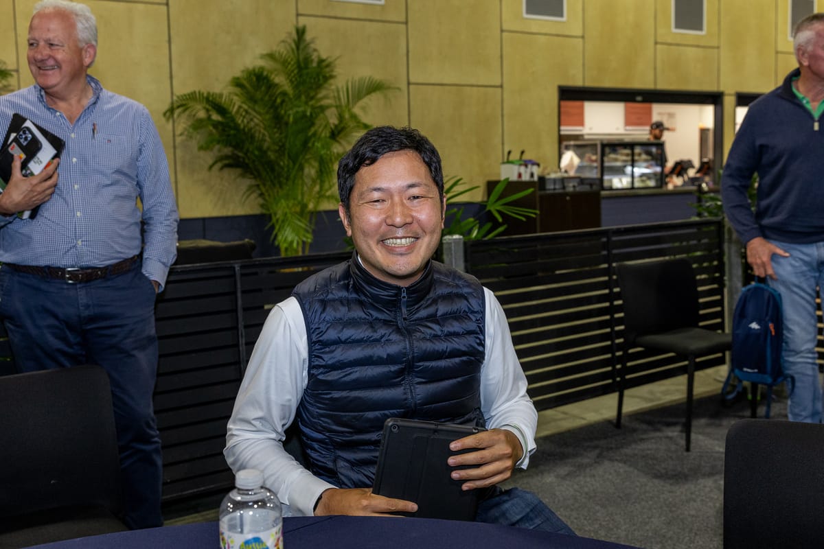 Northern Farm representative Shingo Hashimoto