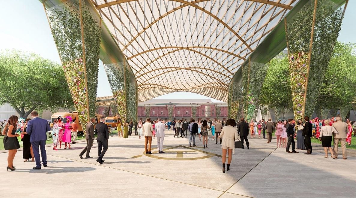 new grand covered entry