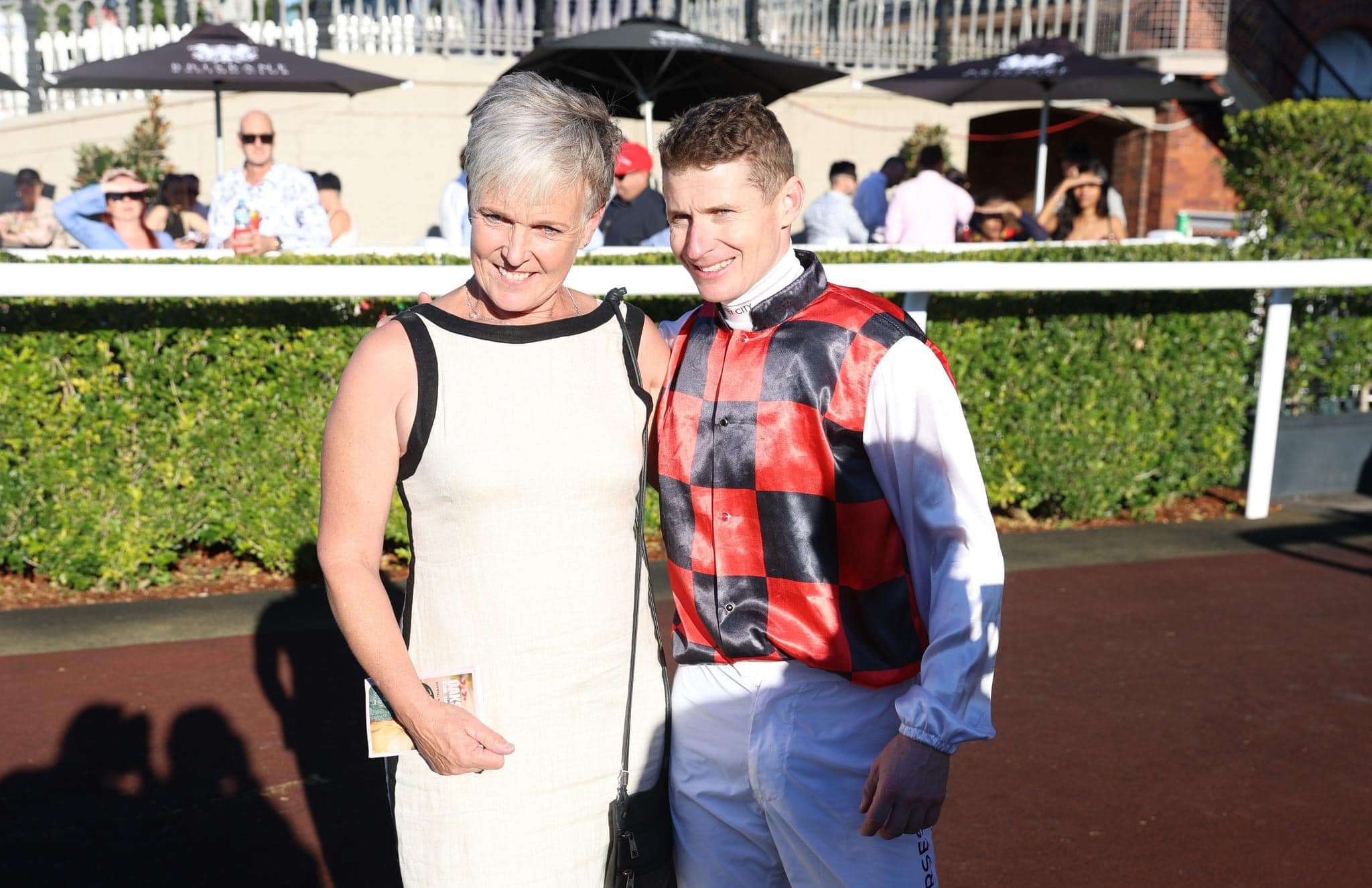 Katrina Alexander with James McDonald.