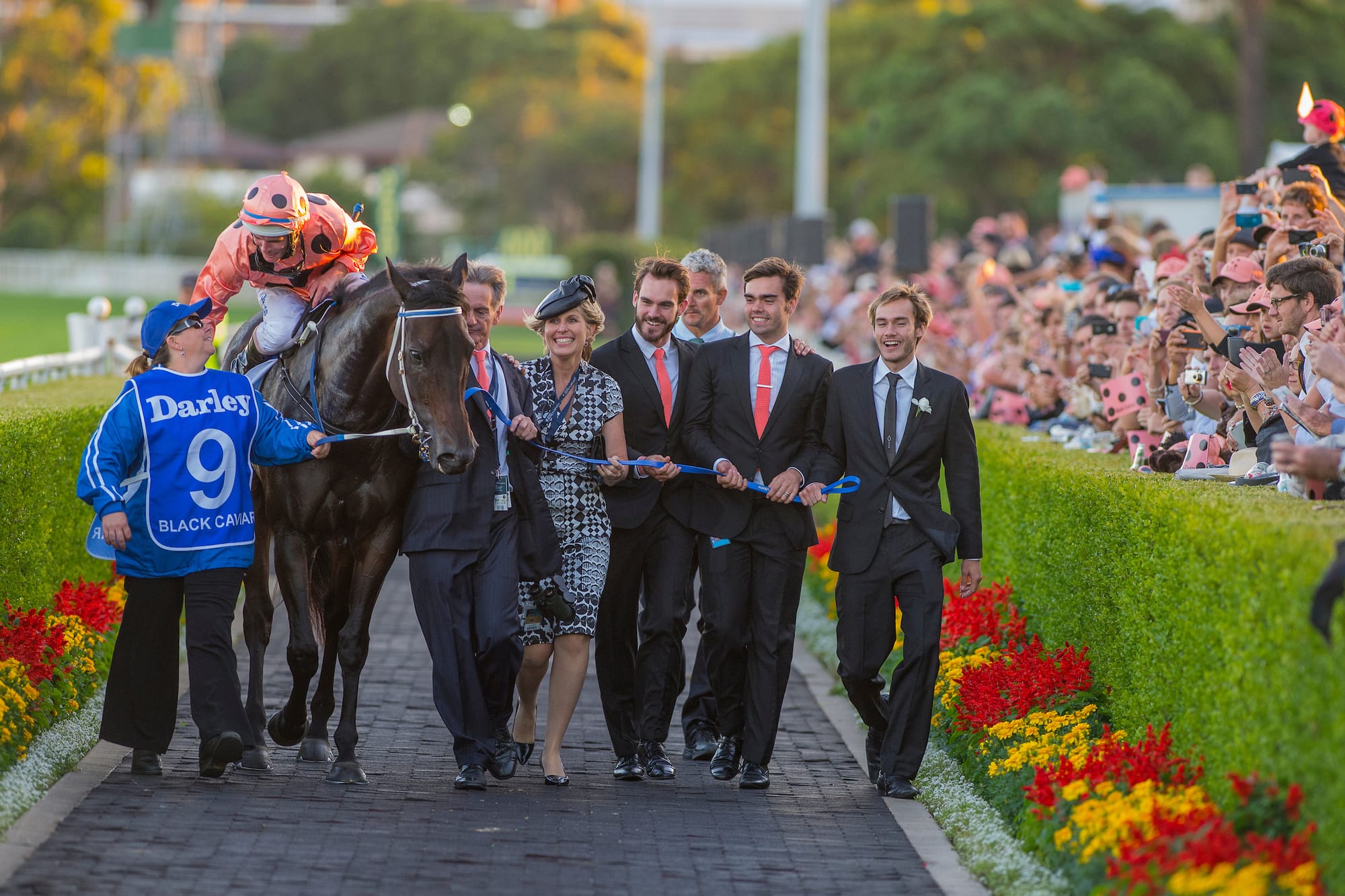 Neil Werrett and his family 