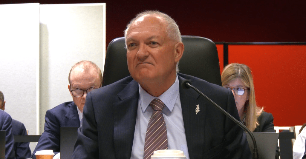 NSW Racing Minister David Harris