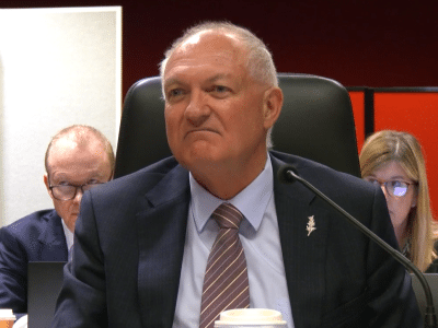 NSW Racing Minister David Harris