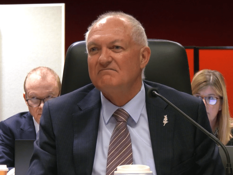 NSW Racing Minister David Harris