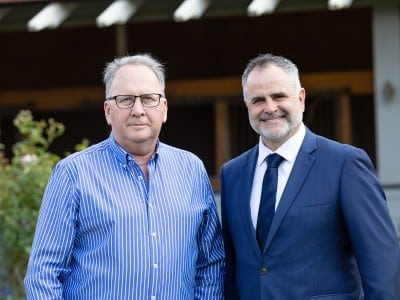 Matt Ballesty and Russell Warwick