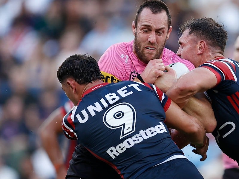 Unibet advertising on Roosters