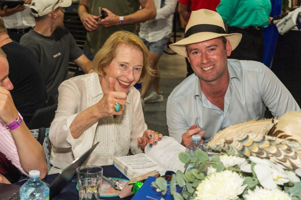 Gai Waterhouse and Adrian Bott