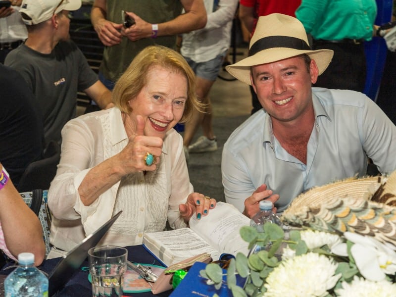 Gai Waterhouse and Adrian Bott
