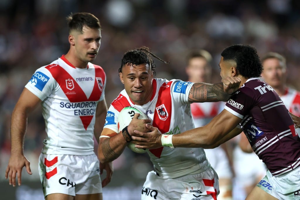 NRL Rd 7 - Sea Eagles v Dragons