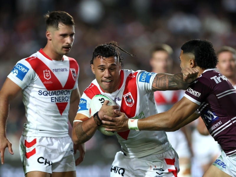 NRL Rd 7 - Sea Eagles v Dragons