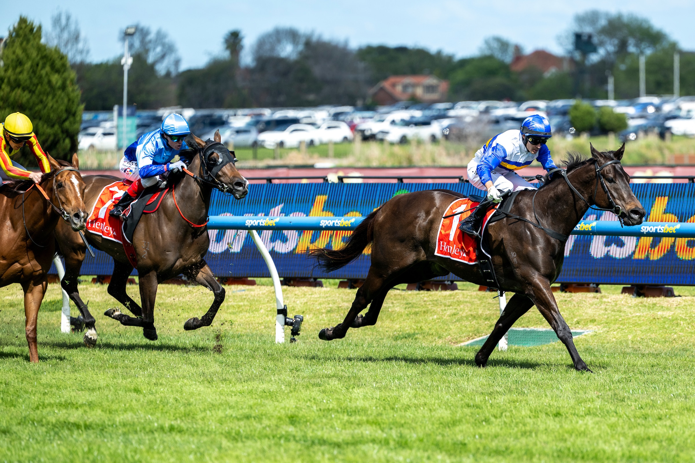 Connections of Point Barrow celebrate the win.