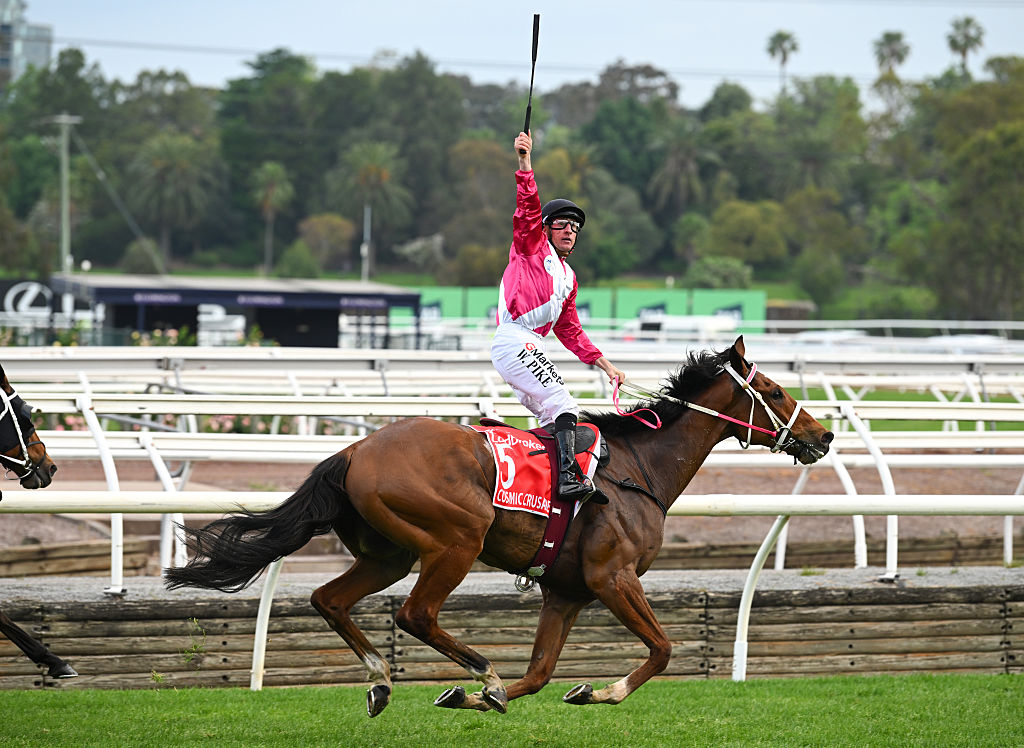 ‘It's the best race in Australia' – speechless Peters savours Cosmic Crusader's Cox Plate win